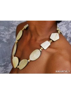 Hornkette Hantasoby braun gedampft  65 cm = Code I