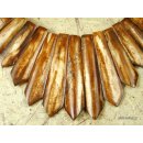 Knochenkette Kassian braun - 80 % = Code G