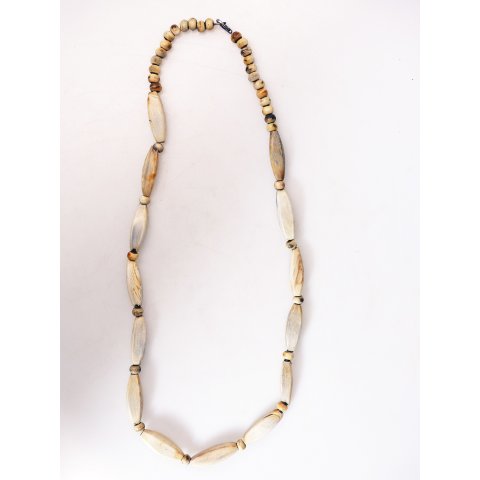 Hornkette Hantasoa hellbraun gedampft 75 cm - 50% reduziert