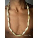 Hornkette Hantasoa hellbraun gedampft 75 cm - 50% reduziert