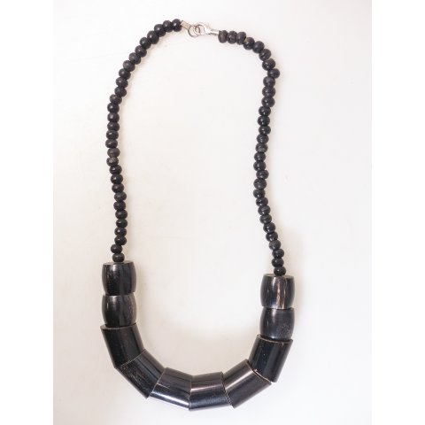 Hornkette Hantifaly schwarz poliert 55 cm - 80 %