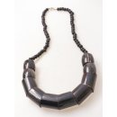 Hornkette Hantifaly schwarz poliert 55 cm - 80 %