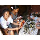 Hornkette Hantifaly schwarz poliert 55 cm - 80 %