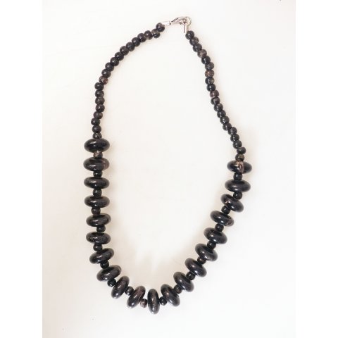 Hornkette Hantikala 55 cm schwarz poliert