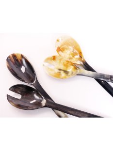 Horn Salatbesteck Simeon 25 cm = Code E