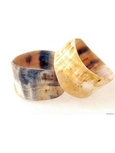 Horn Armreifen Horainer antik hell braun 30 mm = Code B