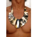 Hornkette Hantomoka natur gemasert poliert = Code K