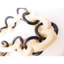 Horn + Knochen Gliederkette Ganimete 65 cm = Code G