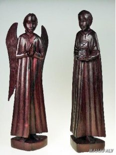 Krippe 12 teilig echtes Rosenholz Ebenholz  25 cm, Rarit&auml;t !!