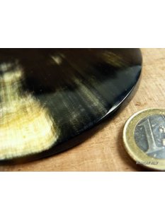 Hornplatten 120 mm in 5 Formen  poliert / antik / matt