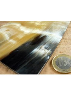 Hornplatten 120 mm in 5 Formen  poliert / antik / matt