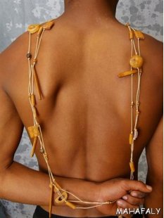 Knochenkette Kakacey - 80 % = Code D