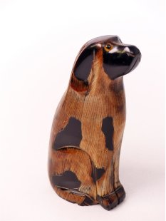 Hornfigur Hund 12 cm - 40 % reduziert = Code D