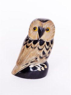Hornfigur Schleiereule = Code D  6,5 cm