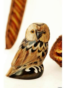 Hornfigur Schleiereule = Code D  6,5 cm