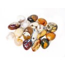 1 kg Handst&uuml;cken Handschmeichler Trommelstein Madagaskar Karneol rot poliert