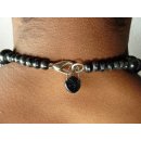 Hornkette Hantuhara gemasert poliert 55 cm = Code L