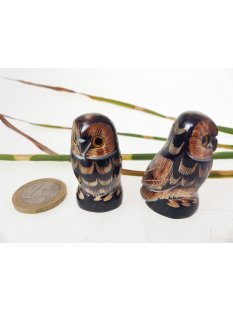 Hornfigur Schleiereule. stehend = Code A 3,5 cm