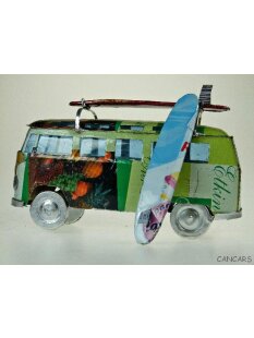 Volkswagen Bus VW T1 Bulli Surfer = 12 cm Code C