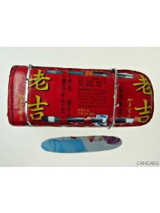 Volkswagen Bus VW T1 Bulli Surfer = 12 cm Code C