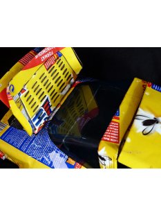 Porsche 911 Targa aus bunten Werbedosen M 1:10  L 50 cm