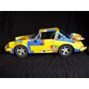 Porsche 911 Targa aus bunten Werbedosen M 1:10  L 50 cm