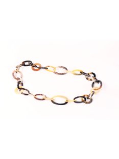 Horn Gliederkette Rivo3 poliert 90 cm L&auml;nge...