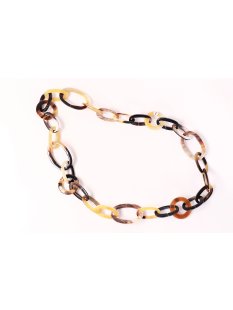 Horn Gliederkette Rivo3 poliert 90 cm L&auml;nge ver&auml;nderlich