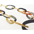 Horn Gliederkette Rivo3 poliert 90 cm L&auml;nge ver&auml;nderlich