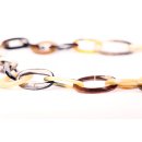 Horn Gliederkette Rivo3 poliert 90 cm L&auml;nge ver&auml;nderlich