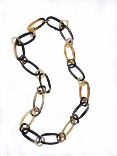 Horn Gliederkette Rivo4 gemixte Farben hell/dunkel...