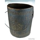 AF23 Zafimaniry Reisbeh&auml;lter Artefakt der Betsileo 40 cm ca. 1960