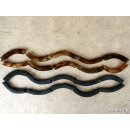 Hornperle Form Tubus matt L 45 mm