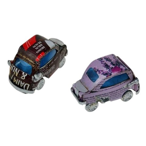 Magnetautos  K&uuml;hlschrankmagnet BMW Isetta 6 cm = Code A