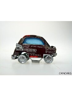 Magnetautos  K&uuml;hlschrankmagnet BMW Isetta 6 cm = Code A