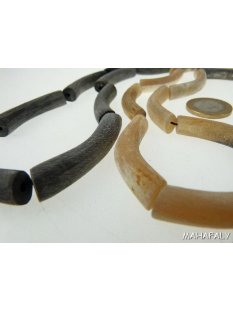 Hornperlen. Tubus L 45 Strang 10 St&uuml;ck  Code F