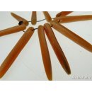 Hornperle Form Nadel antik matt 45 mm