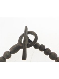 Hornkette Harioka grau matt 55 cm = Code G