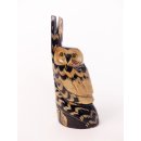 Hornfigur Schleiereule an Baum = Code D  9 cm