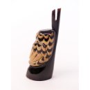 Hornfigur Schleiereule an Baum = Code D  9 cm