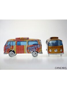 Volkswagen Bus VW T2b Bulli Camper = 12 cm Code C