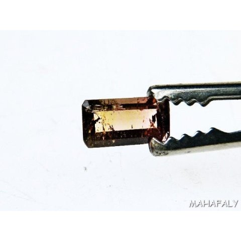 T005 polychromer Madagaskar Turmalin facettiert. 1,4 Carat.