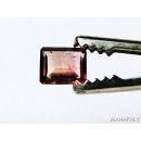 T017 polychromer Madagaskar Turmalin facettiert. 1,2 Carat.