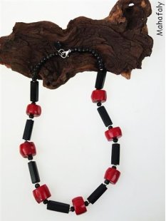 Horn/Korallenkette Rabofy 54 cm = Code K