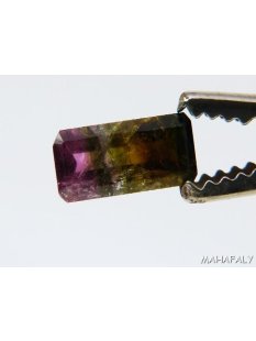 T127 polychromer Madagaskar Turmalin facettiert. 2,65 Carat.