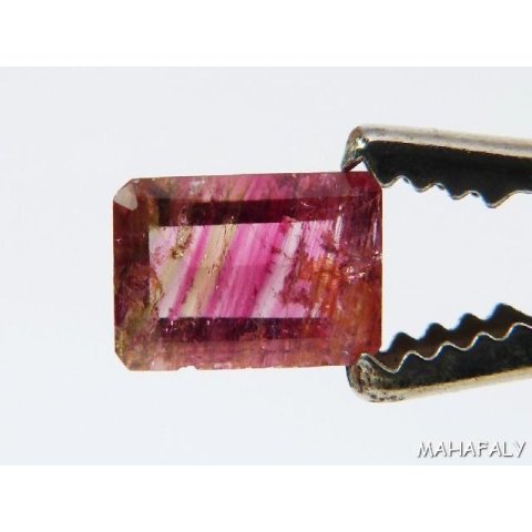 T128 Rubellit Madagaskar Turmalin facettiert. 2,45 Carat.