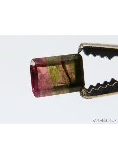 T133 polychromer Madagaskar Turmalin facettiert. 2,05 Carat.