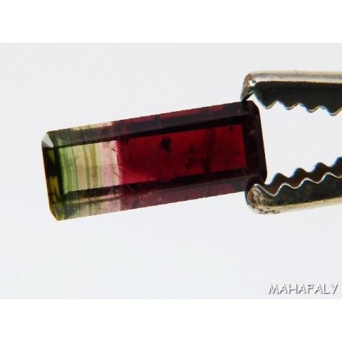 T143 polychromer Madagaskar Turmalin facettiert. 2,45 Carat.