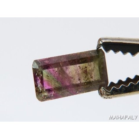 T160 polychromer Madagaskar Turmalin facettiert. 2,25 Carat.