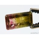 T168 polychromer Madagaskar Turmalin facettiert. 4,90 Carat.